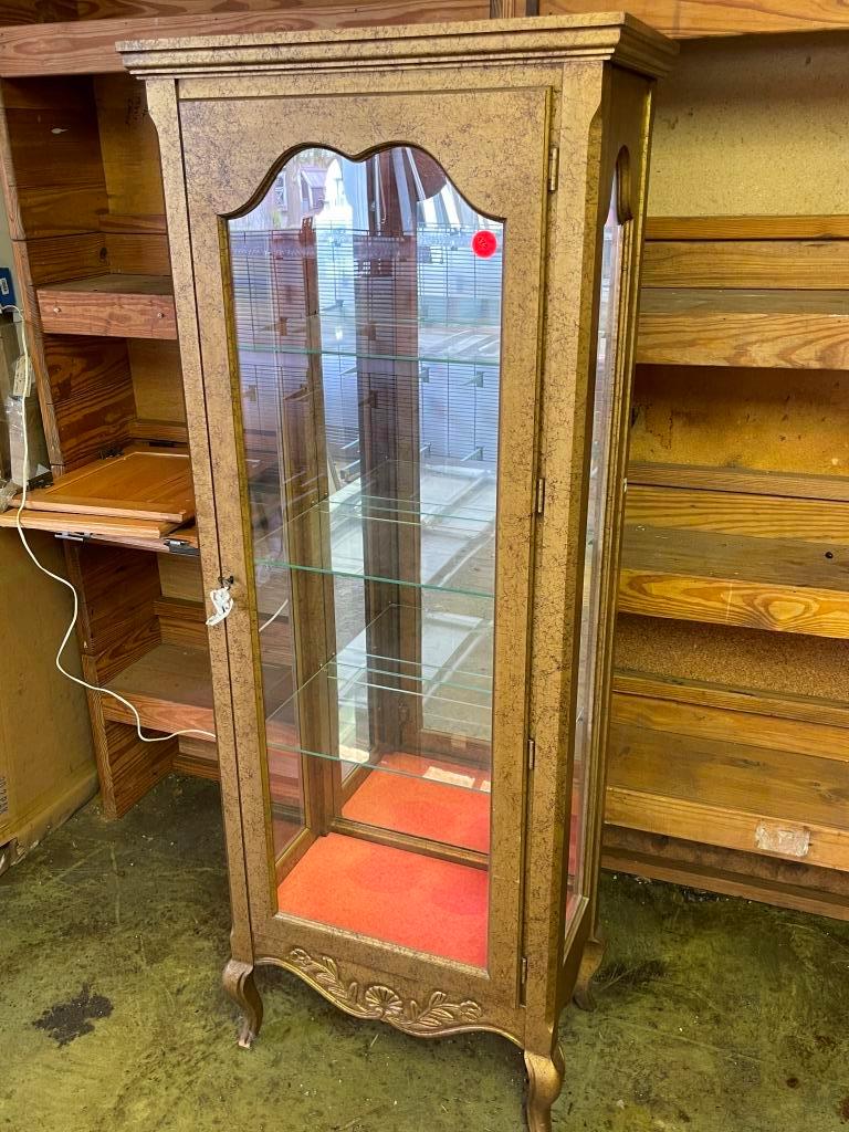 Lighted Curio Cabinet