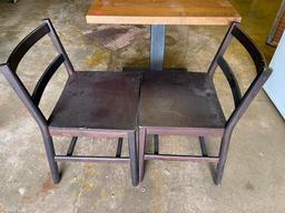 Bistro Table with Two Chairs