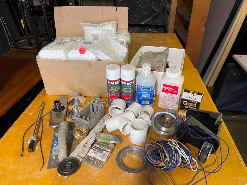 Paint, PVC, Trailer wiring Harness and More