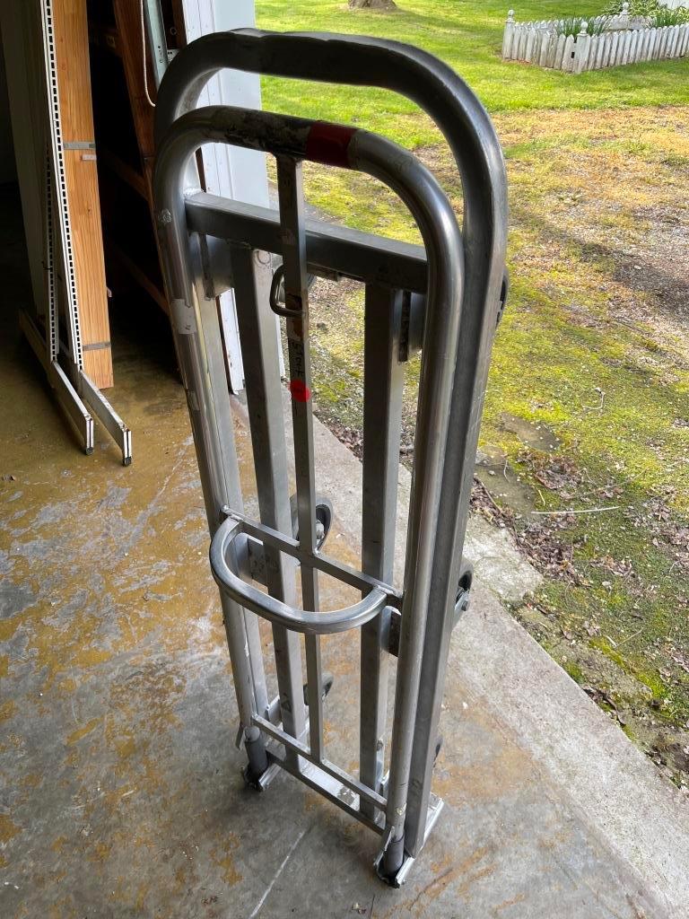 Large Aluminum Stock Cart