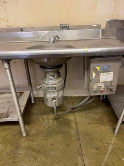 Stainless Steel Sink with Commercial Disposal