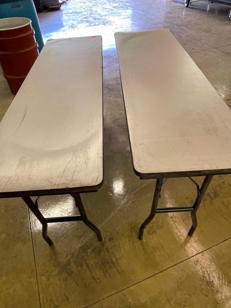 Pair of Folding Tables