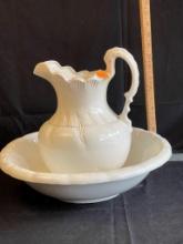 Bowl and Pitcher Set