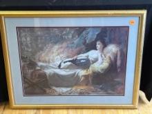 Large Framed Print Adelaide Maria