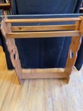 Wooden Quilt Rack