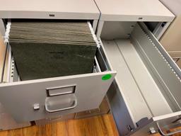 2 Hon Filing Cabinets