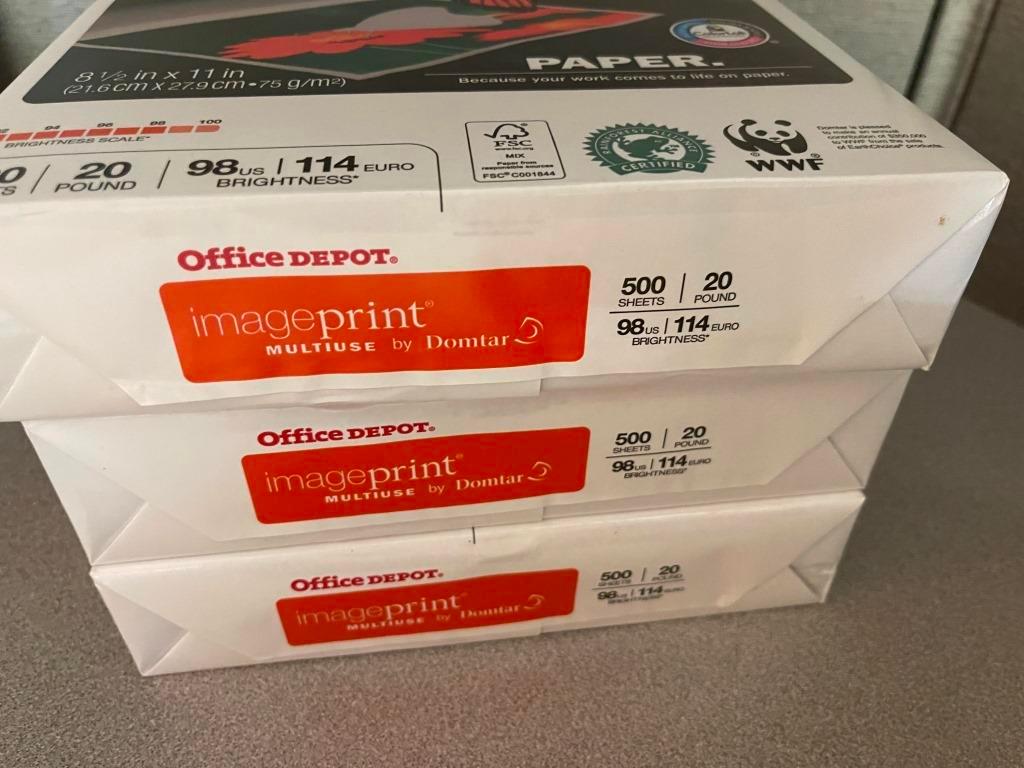 3 Reams Imageprint paper