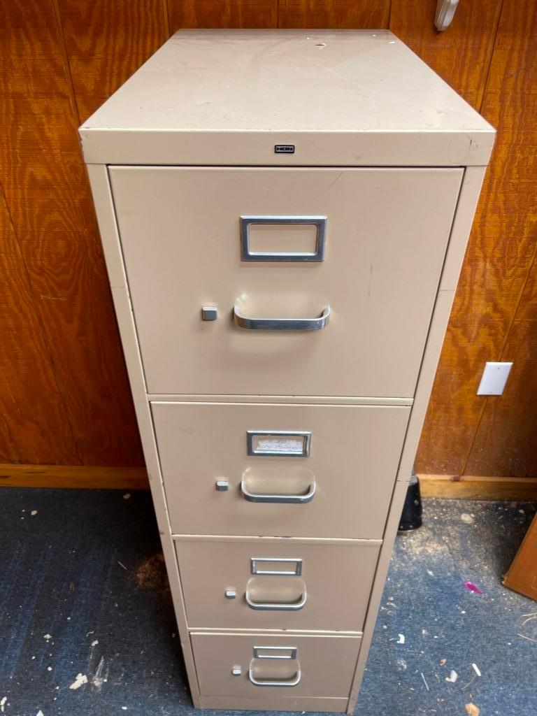 4 Drawer Hon File Cabinet