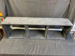 3 IKEA Trofast shelving units