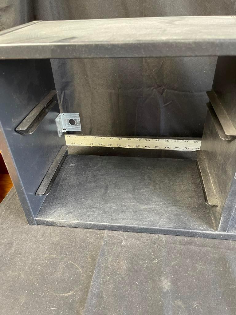 3 IKEA Trofast shelving units