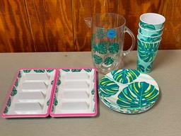 Martha Stewart Summer Service Pieces