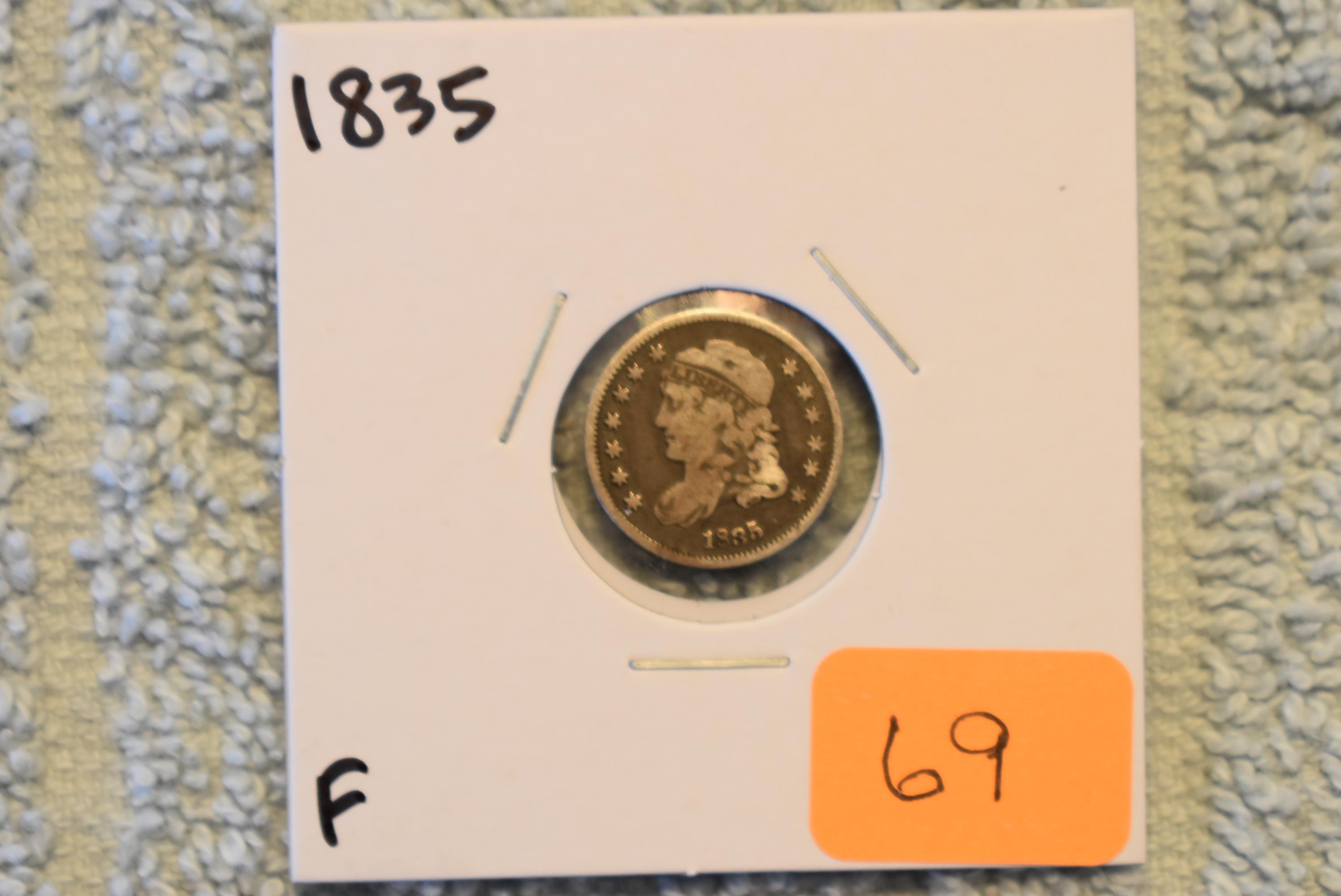 BUST HALF DIME