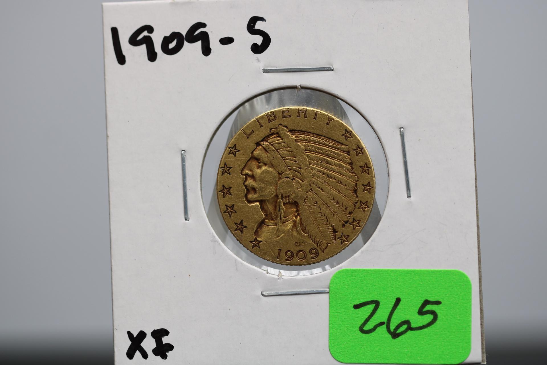 $5 GOLD INDIAN