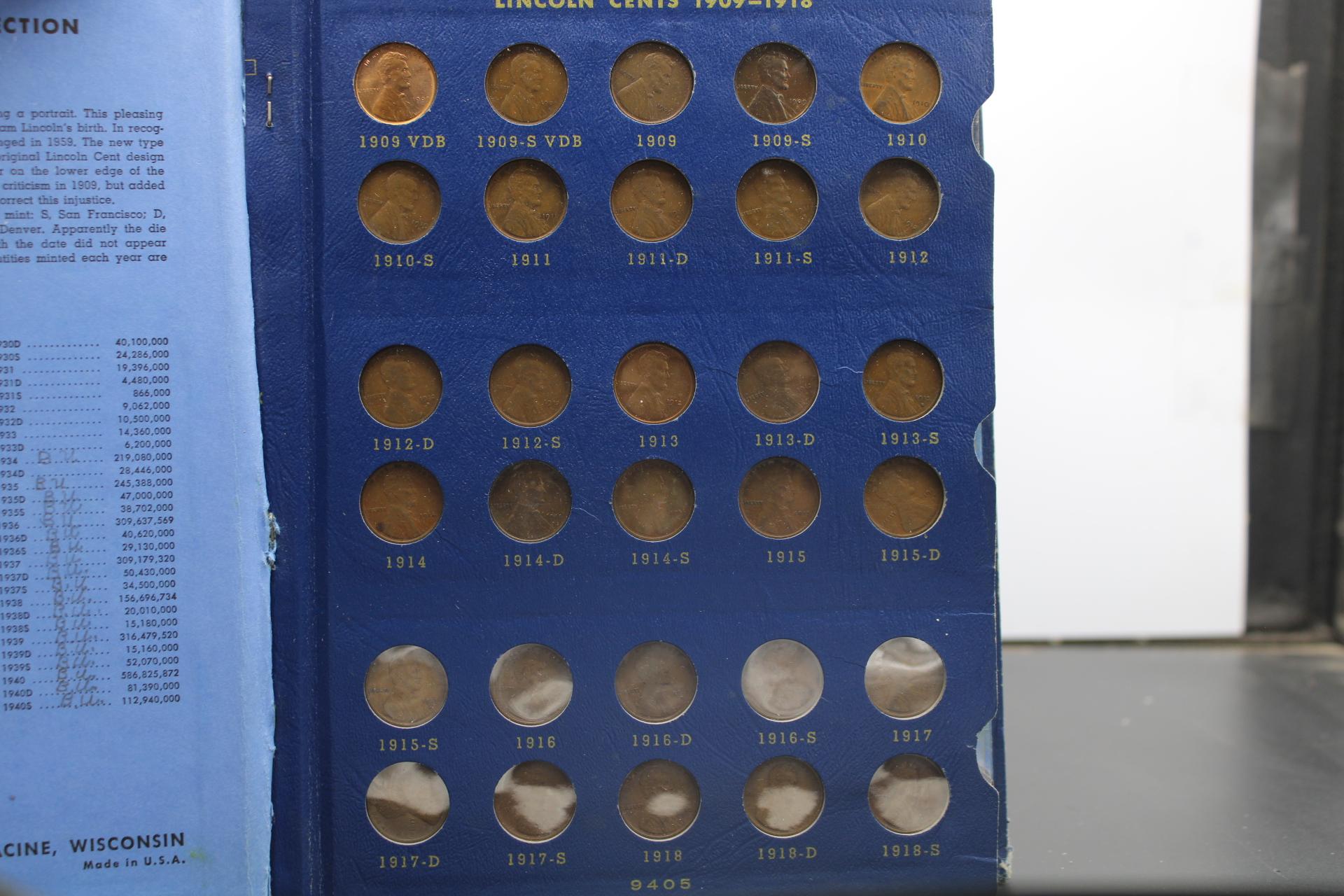 LINCOLN CENT SET