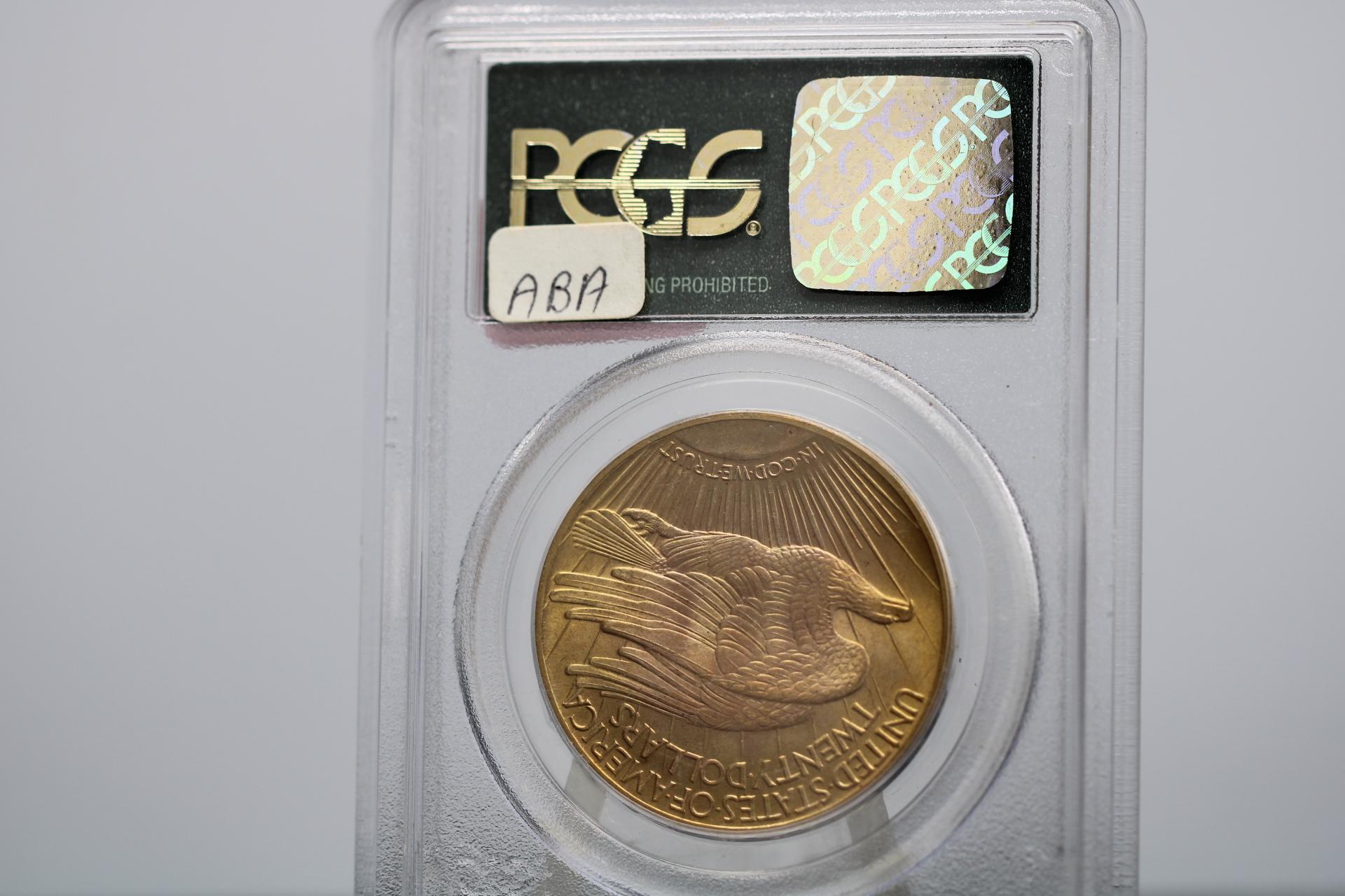 $20 GOLD PCGS GRADED