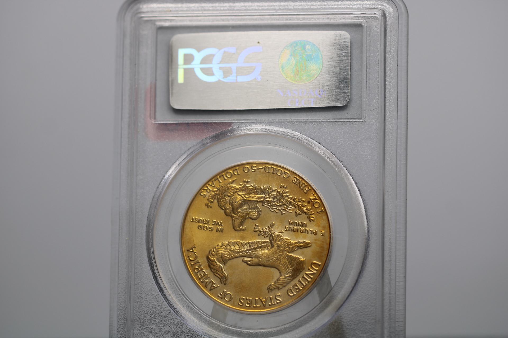 $50 GOLD PCGS GRADED