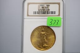 $20 GOLD NGC GRADED