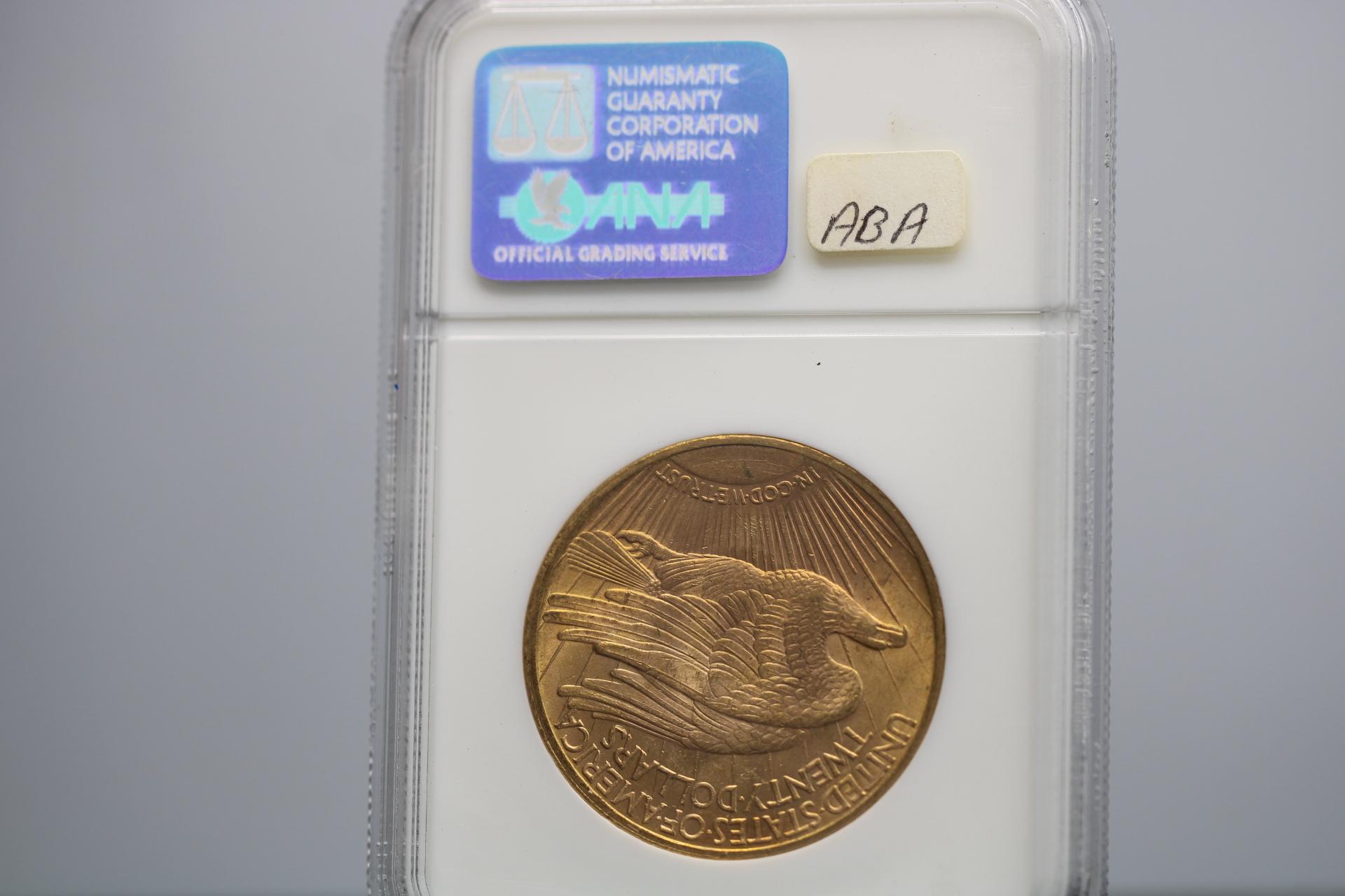 $20 GOLD NGC GRADED