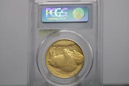 1 OZ GOLD BUFFALO PCGS GRADED