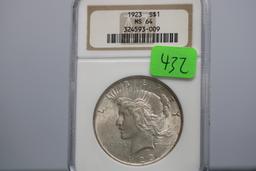 PEACE DOLLAR NGC