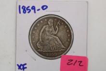 SEATED HALF DOL.