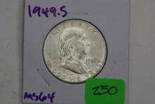 FRANKLIN HALF DOL.
