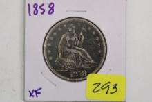 SEATED HALF DOL.
