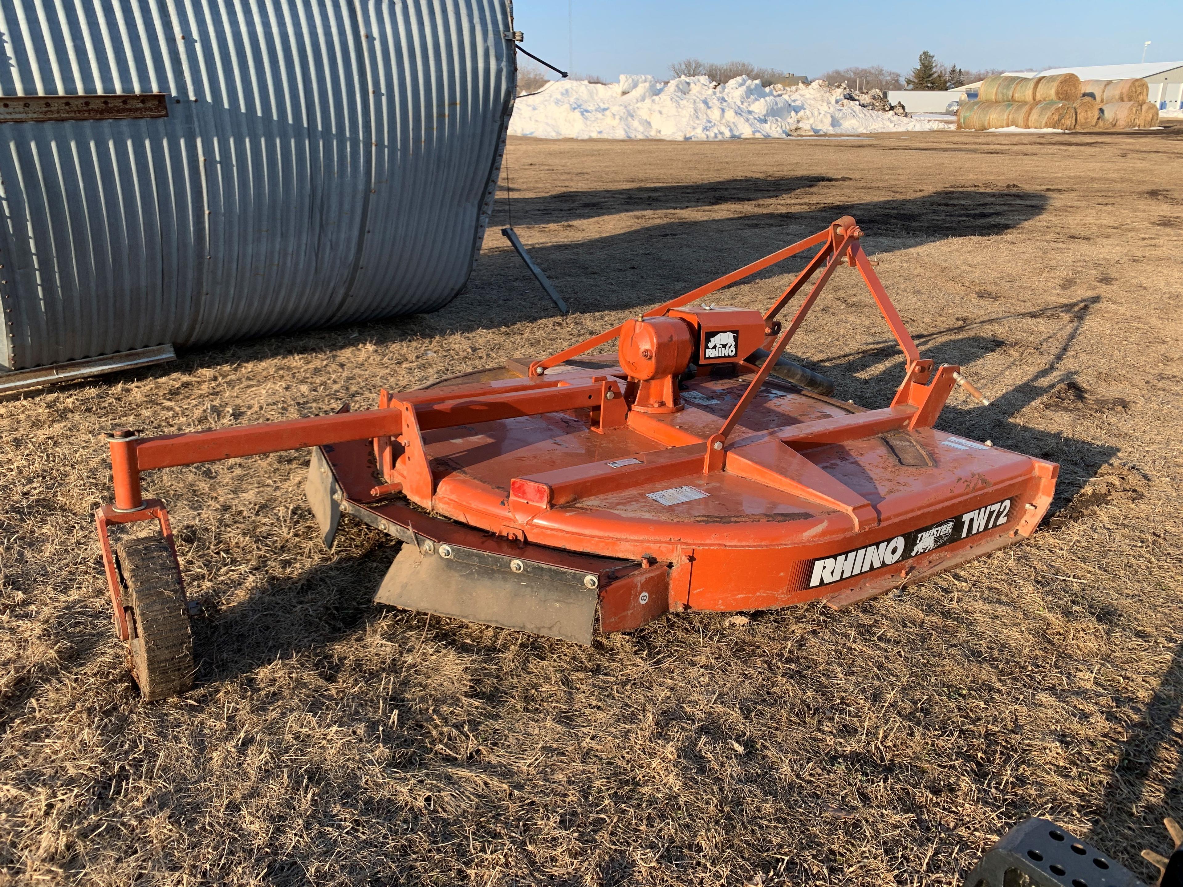 Rhino TW72 3pt Brush Mower