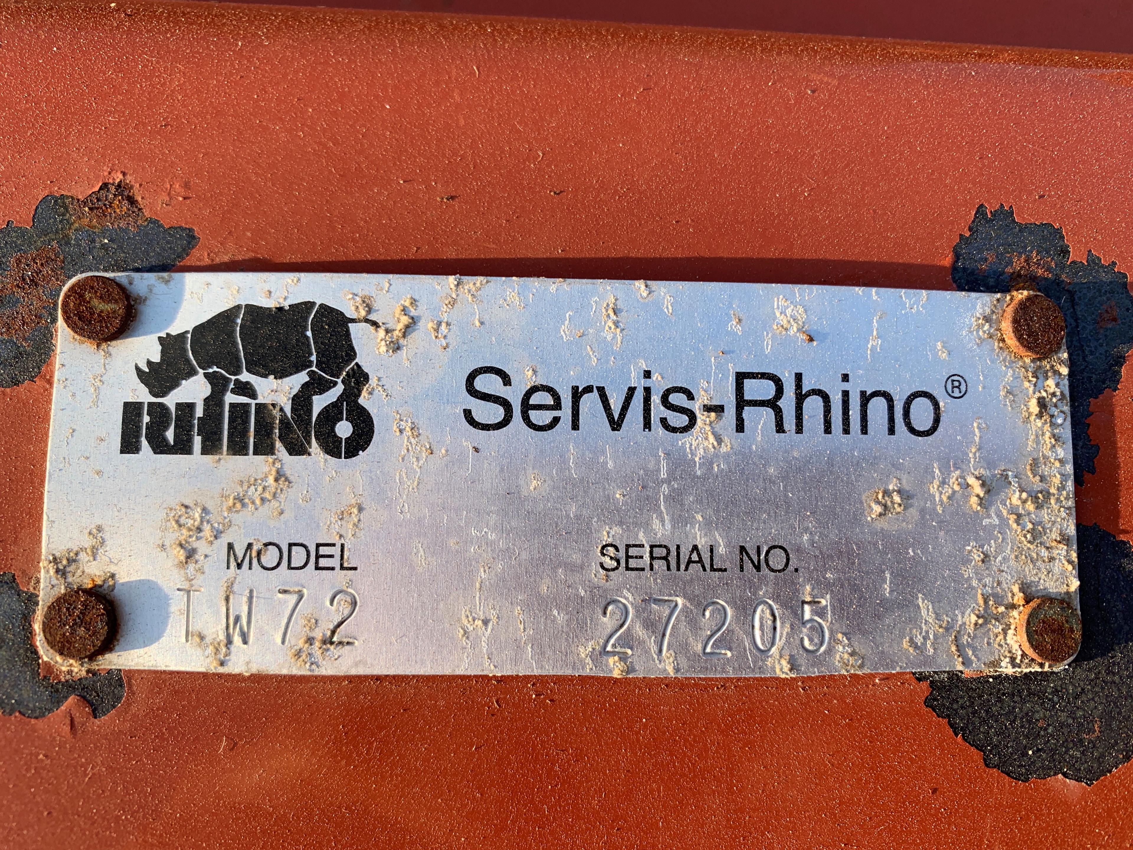 Rhino TW72 3pt Brush Mower