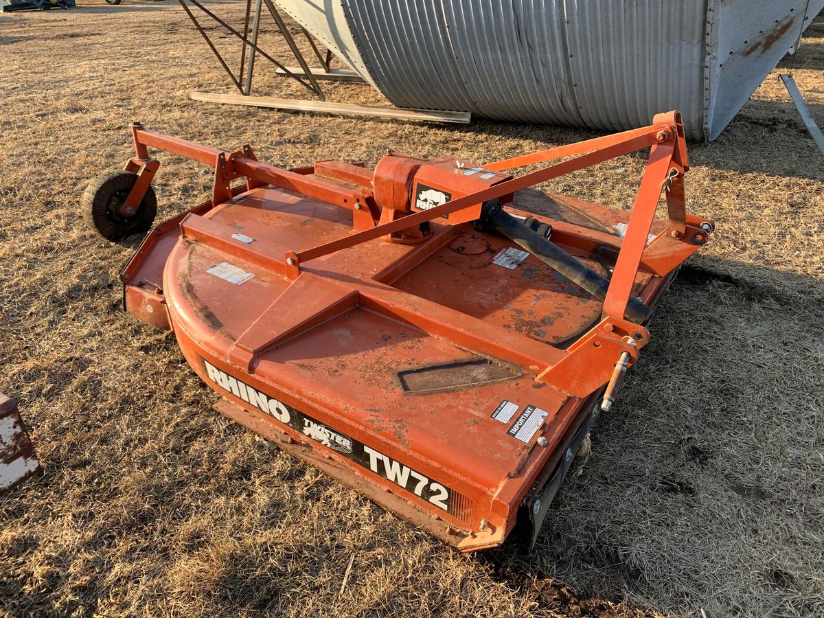 Rhino TW72 3pt Brush Mower