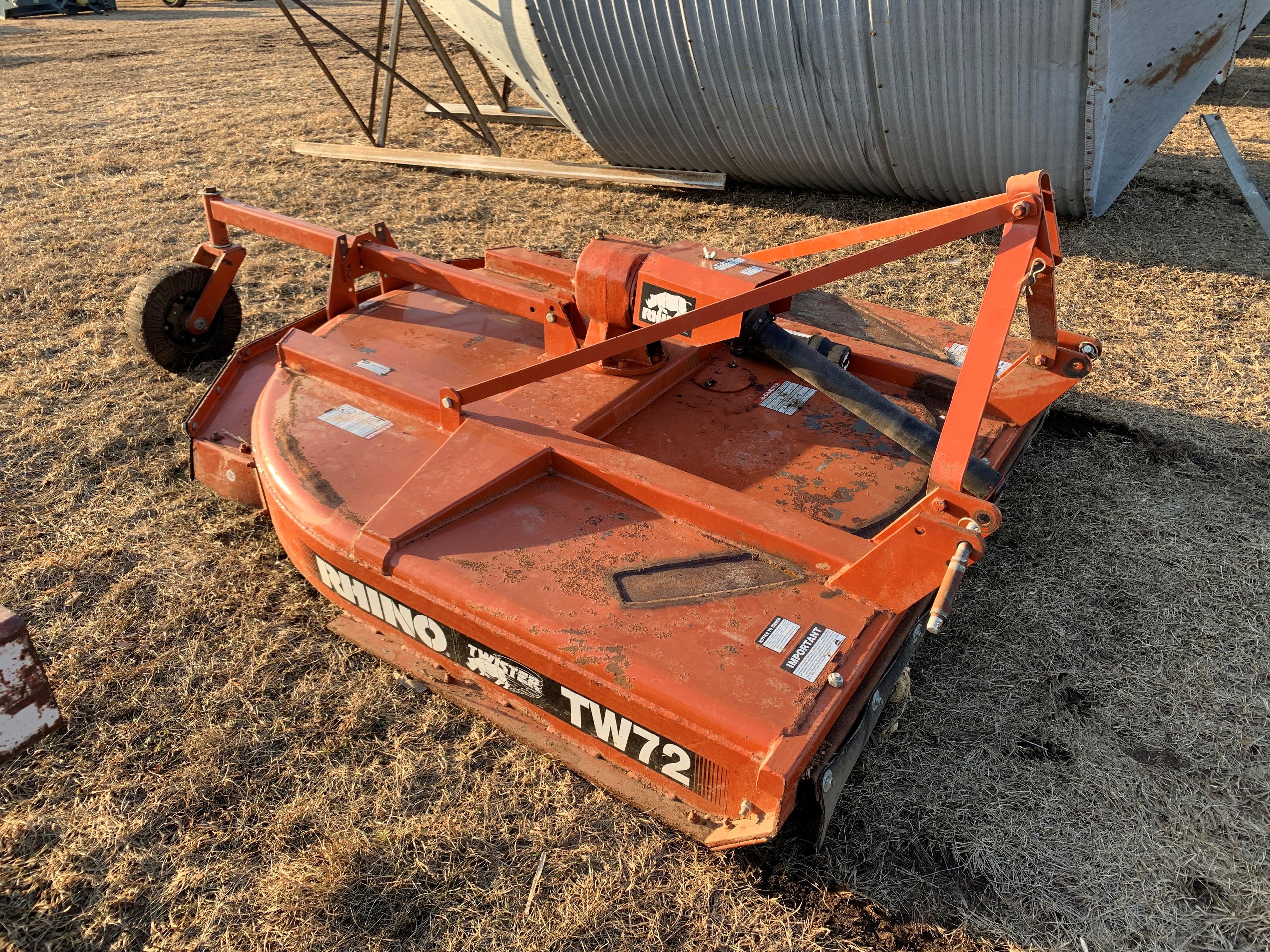 Rhino TW72 3pt Brush Mower