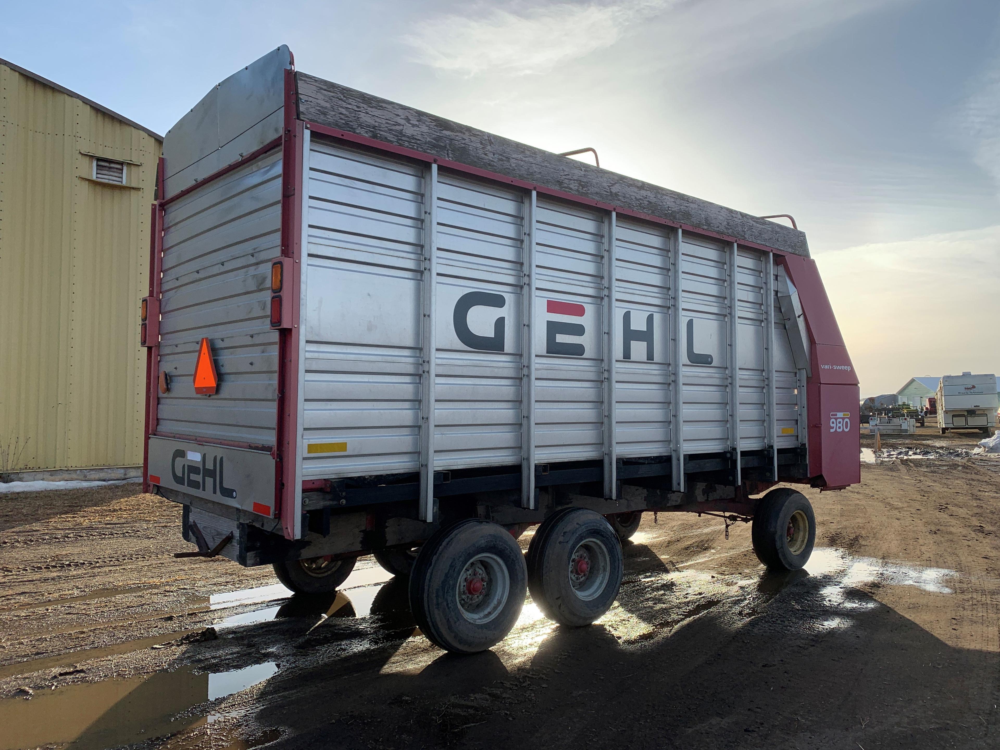 Gehl 980 Silage Box
