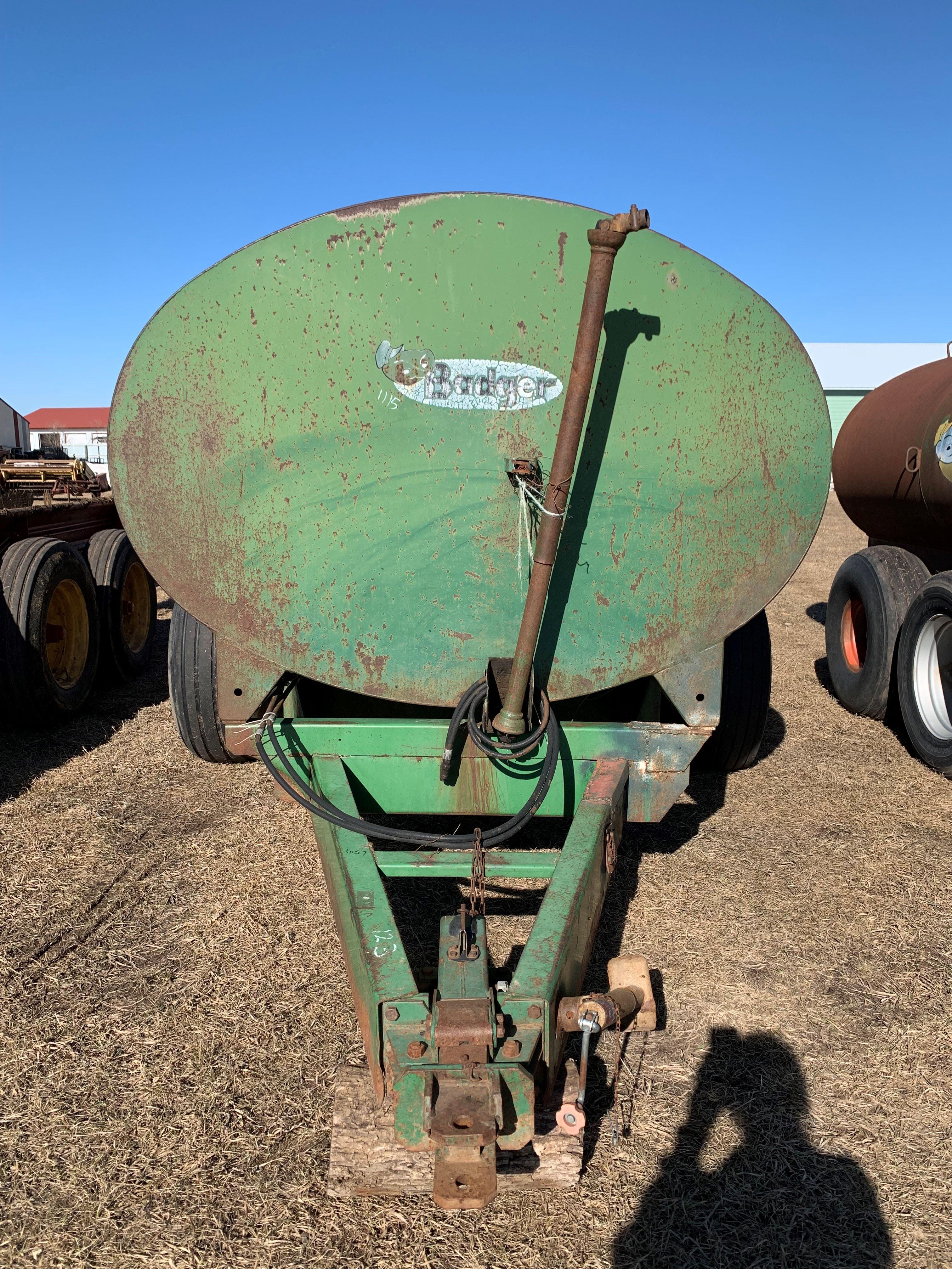Badger BN230 Manure Tanker
