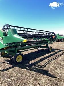 John Deere 920 bean head