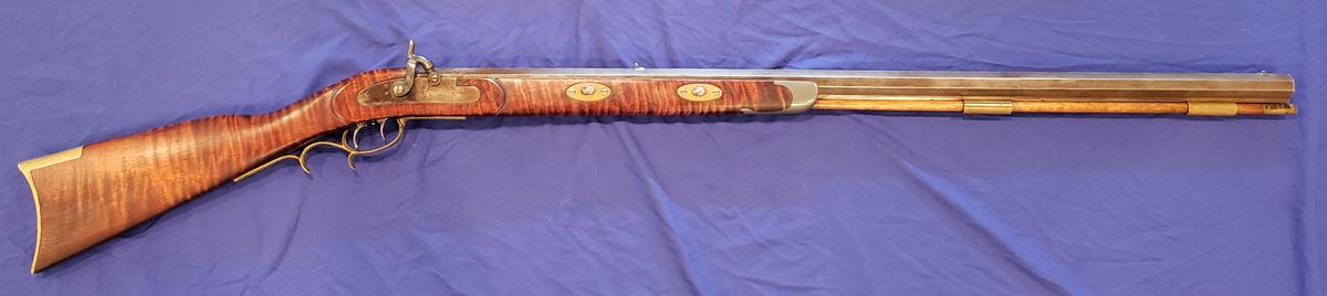 BEAUTIFUL MUZZLE LOADER, UNKNOWN MFR AND CALIBER