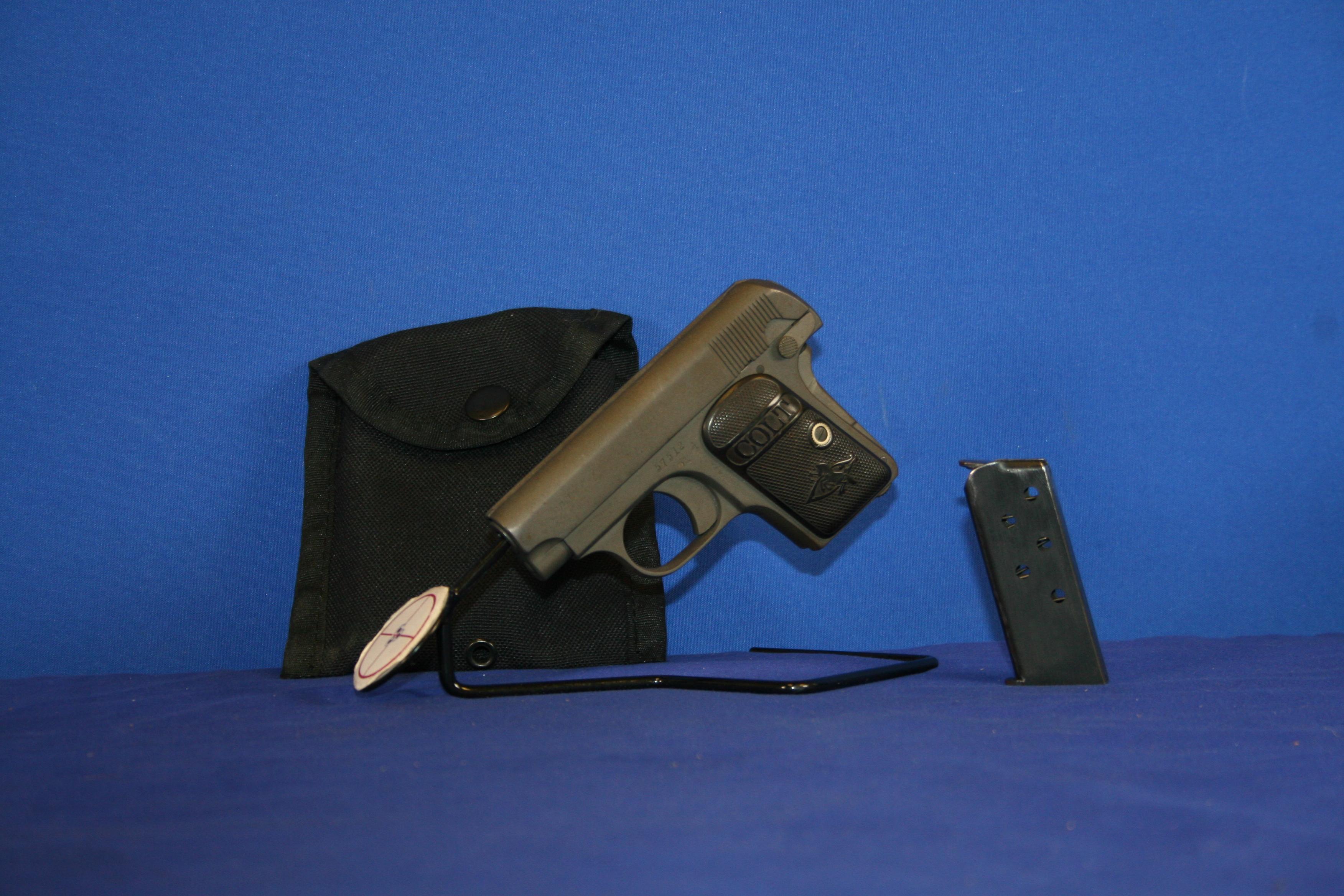 1908 Colt Automatic 25ACP. 2 1/8" Barrel with One 6-Round Magazine. SN# 57512 C&R