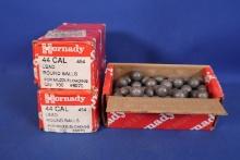 Ammo. 44 Cal. Approximately 300 Lead Round Balls.