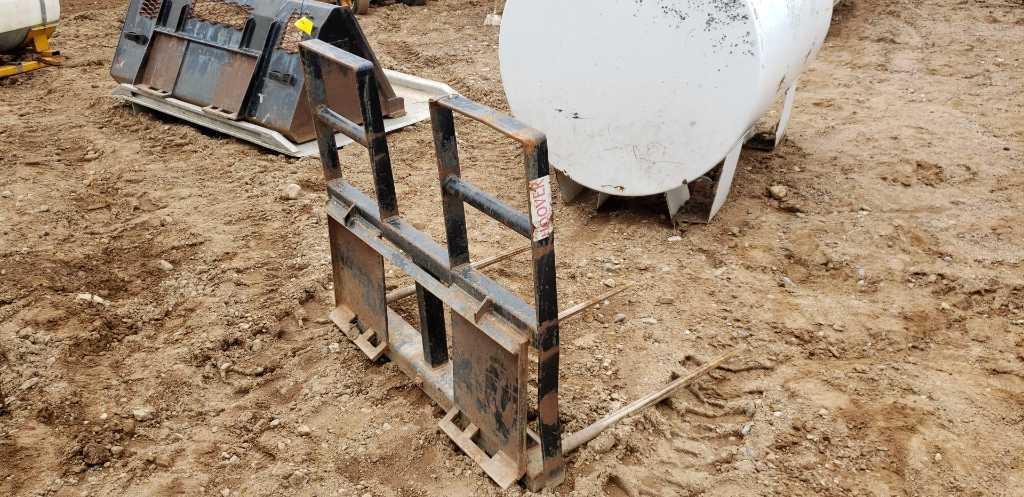 Skid Steer Loader Bale Spear 3 Time