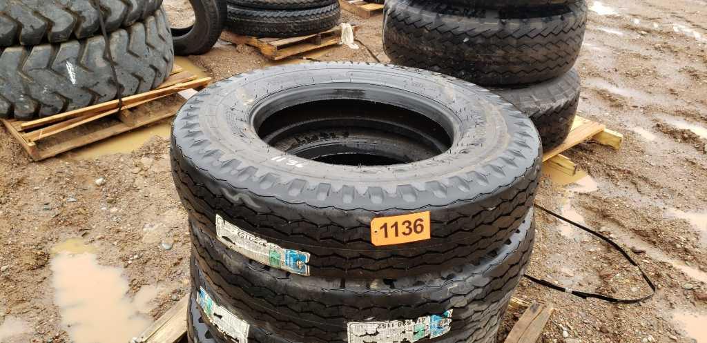 (4) Tires 11-24.5