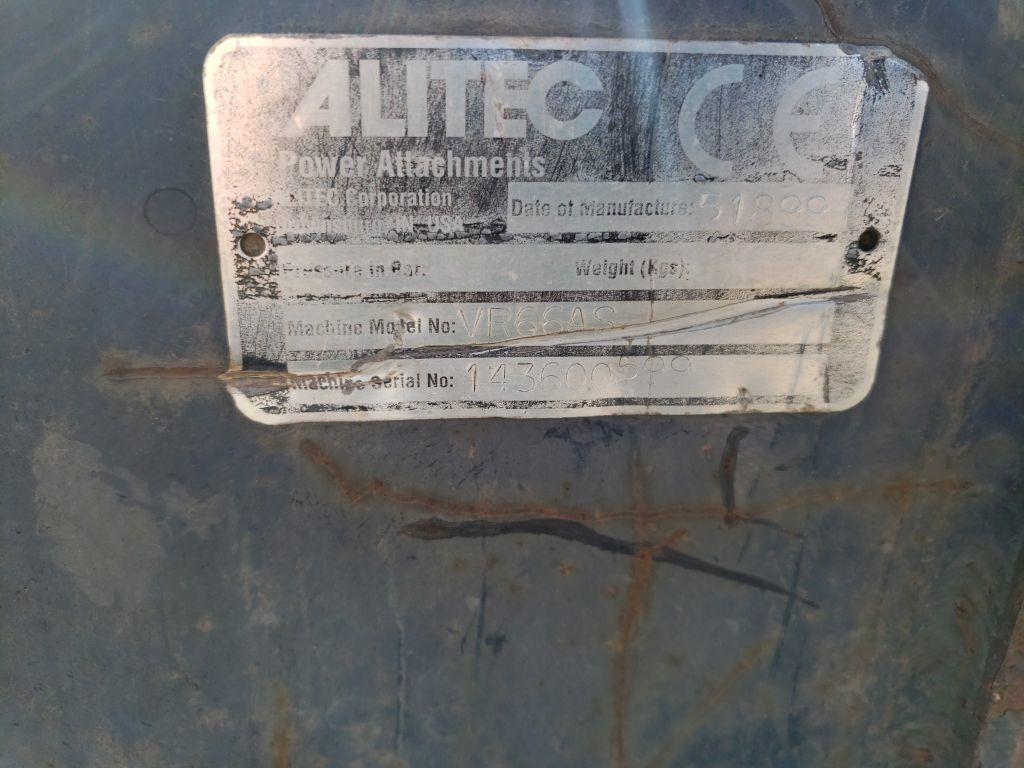 66" Alitech Roller Compactor For Skid Steer