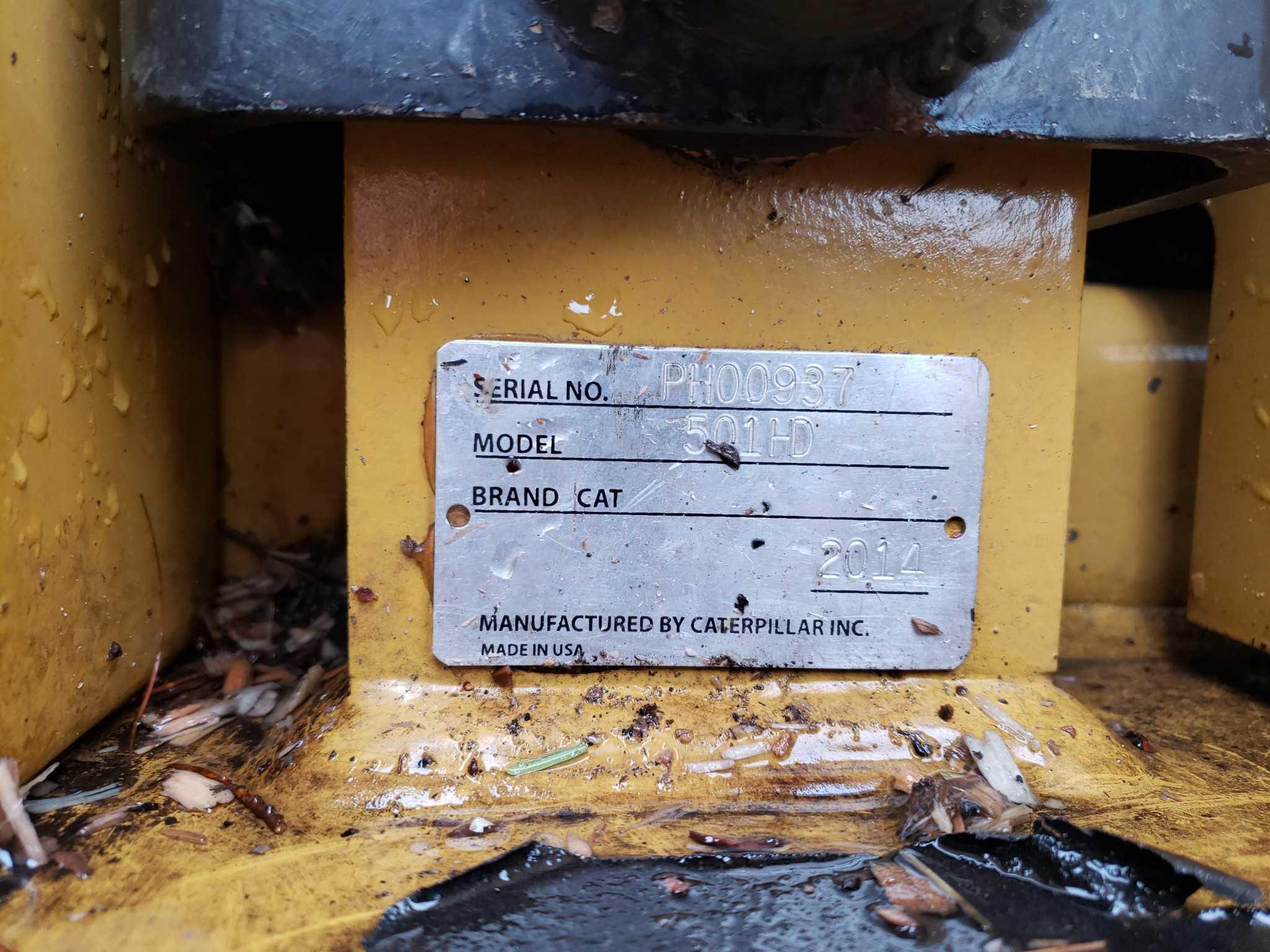 2014 Cat 501hd Processor