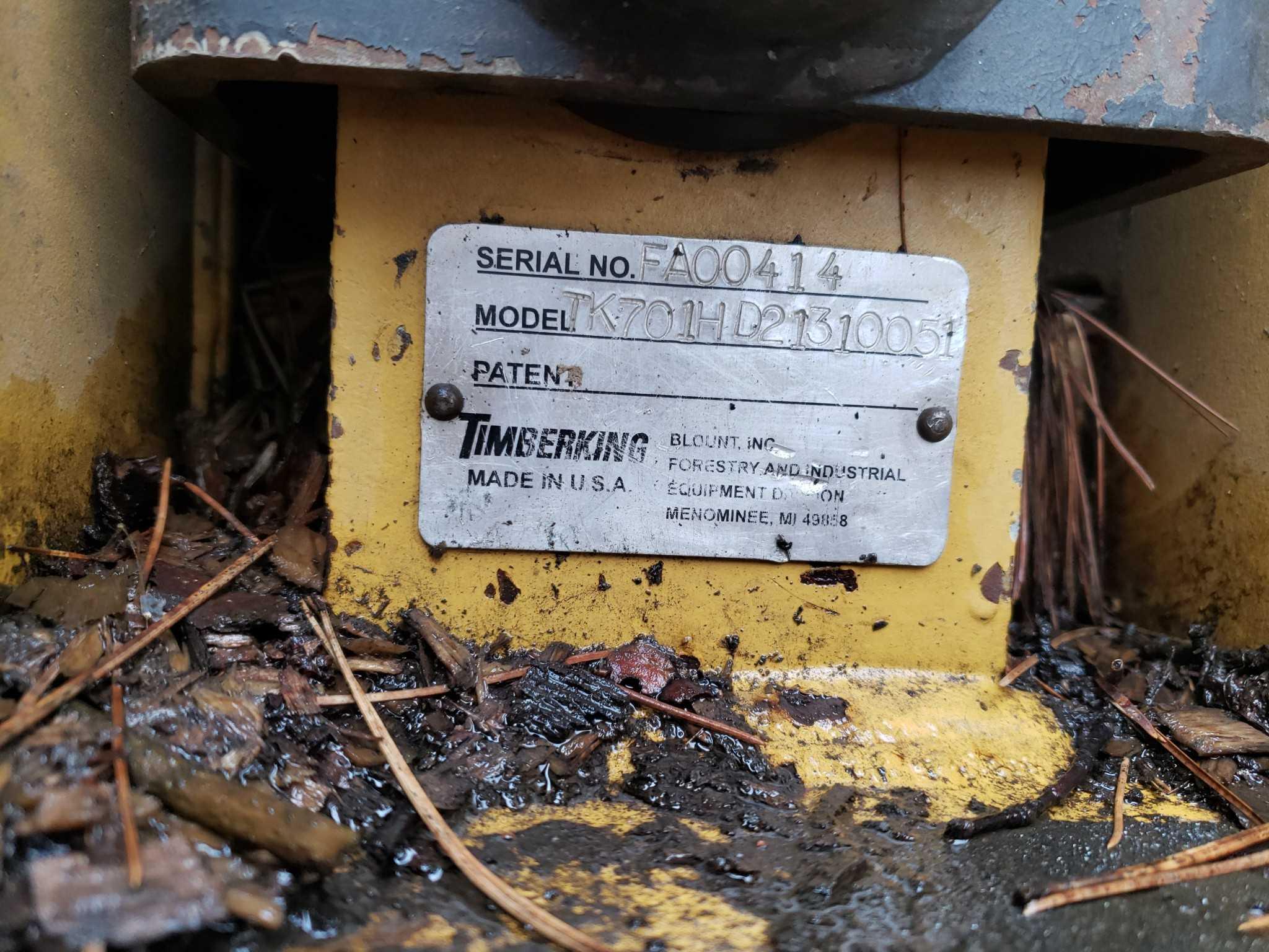 2006 Timberking Tk701hd Processor