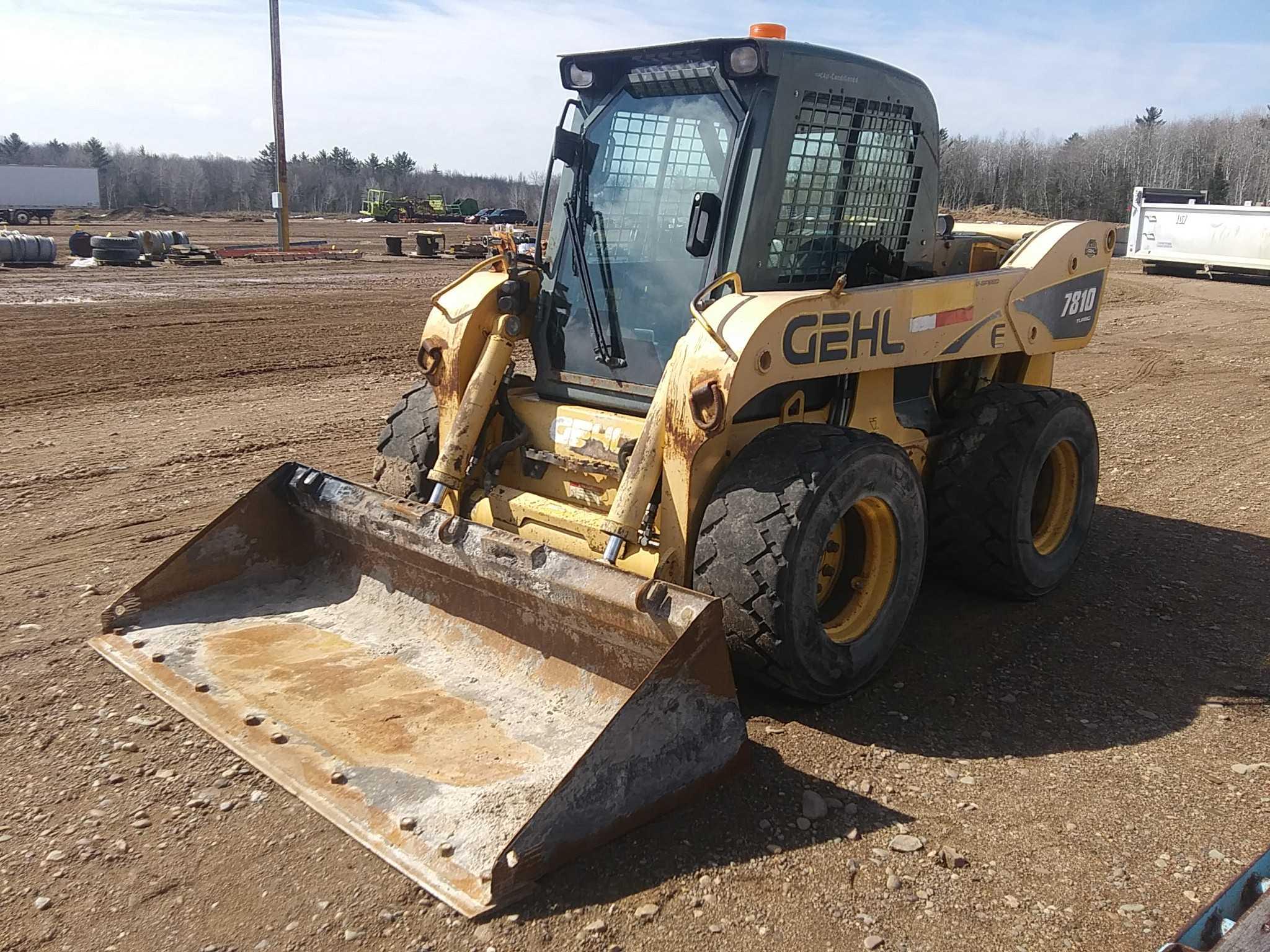 2009 Gehl 7810e Turbo Skid Steer