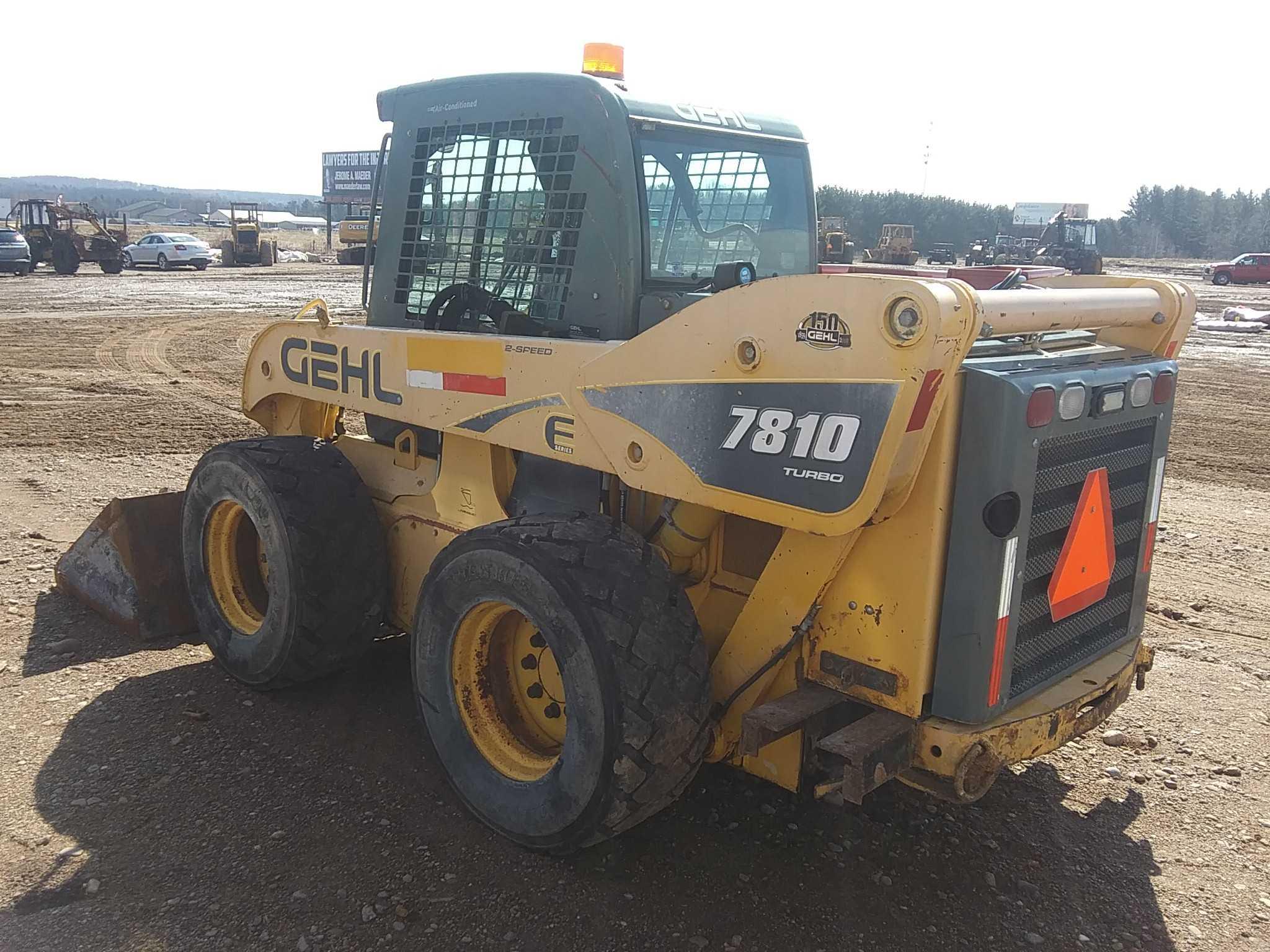 2009 Gehl 7810e Turbo Skid Steer