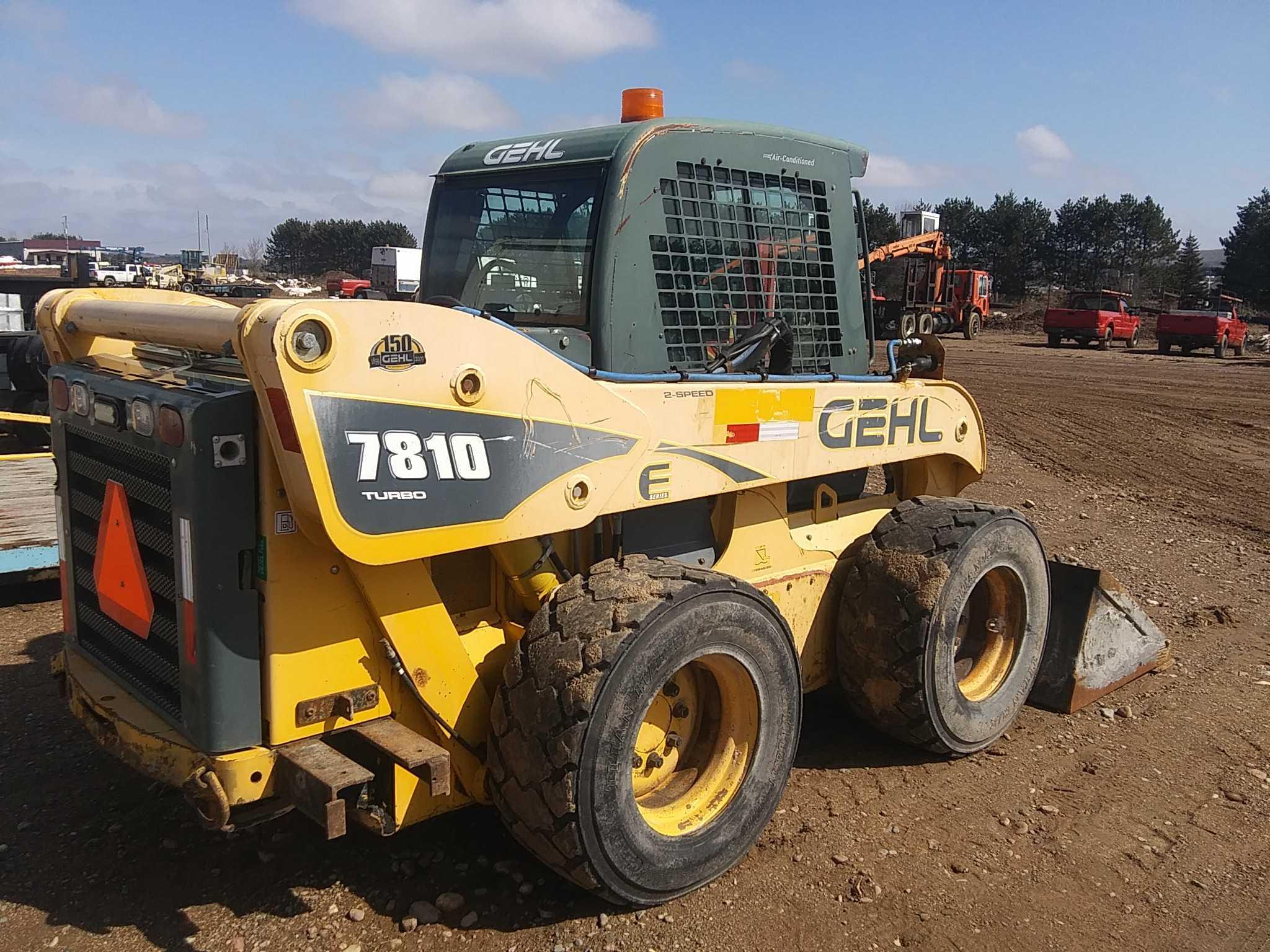 2009 Gehl 7810e Turbo Skid Steer