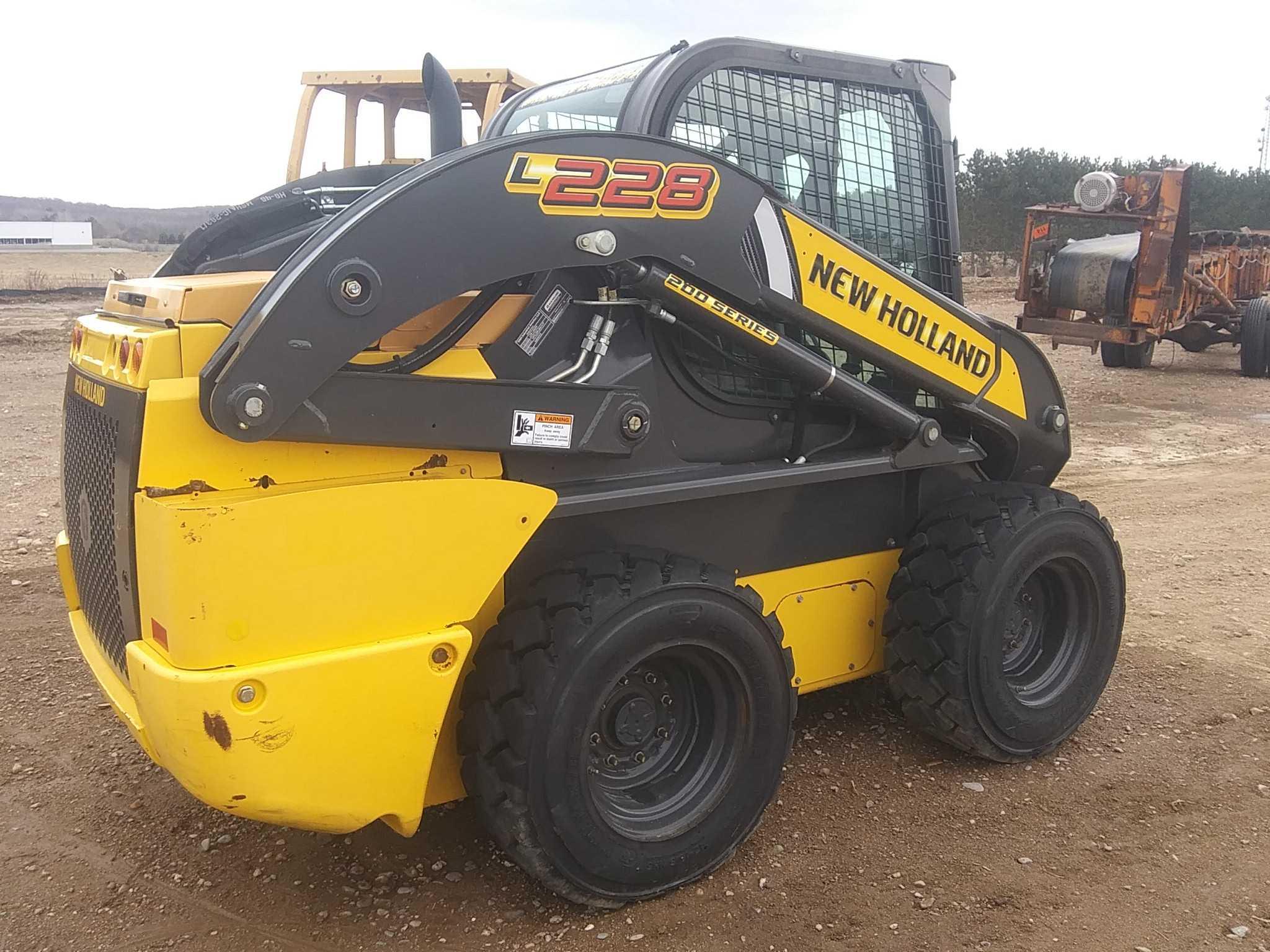 2018 New Holland L228 Skid Steer