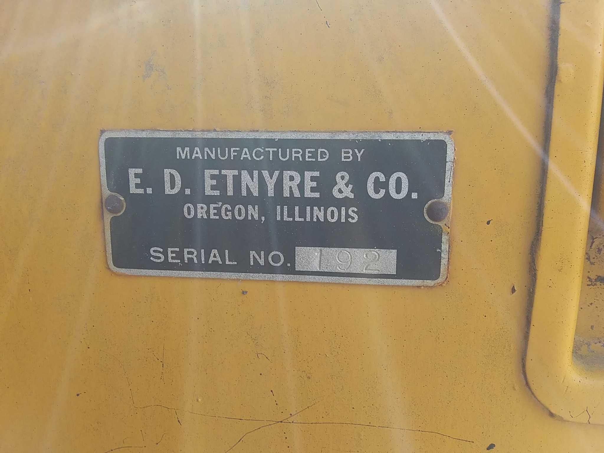 Etnyre Chip Spreader