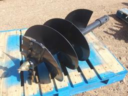 Unused 48" Long X 18" Diameter Auger Bit