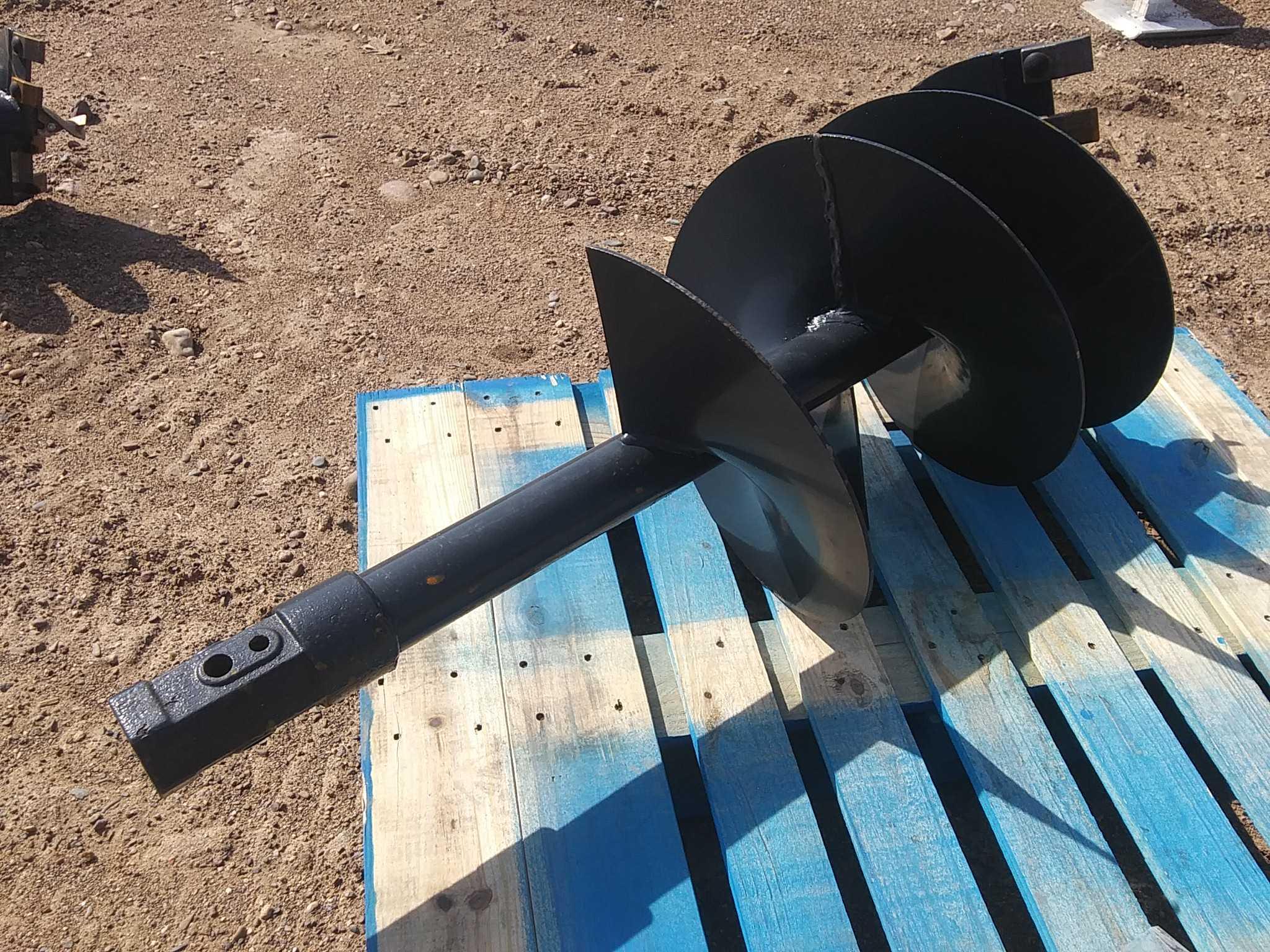 Unused 48" Long X 18" Diameter Auger Bit