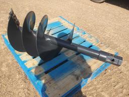 Unused 48" Long X 18" Diameter Auger Bit